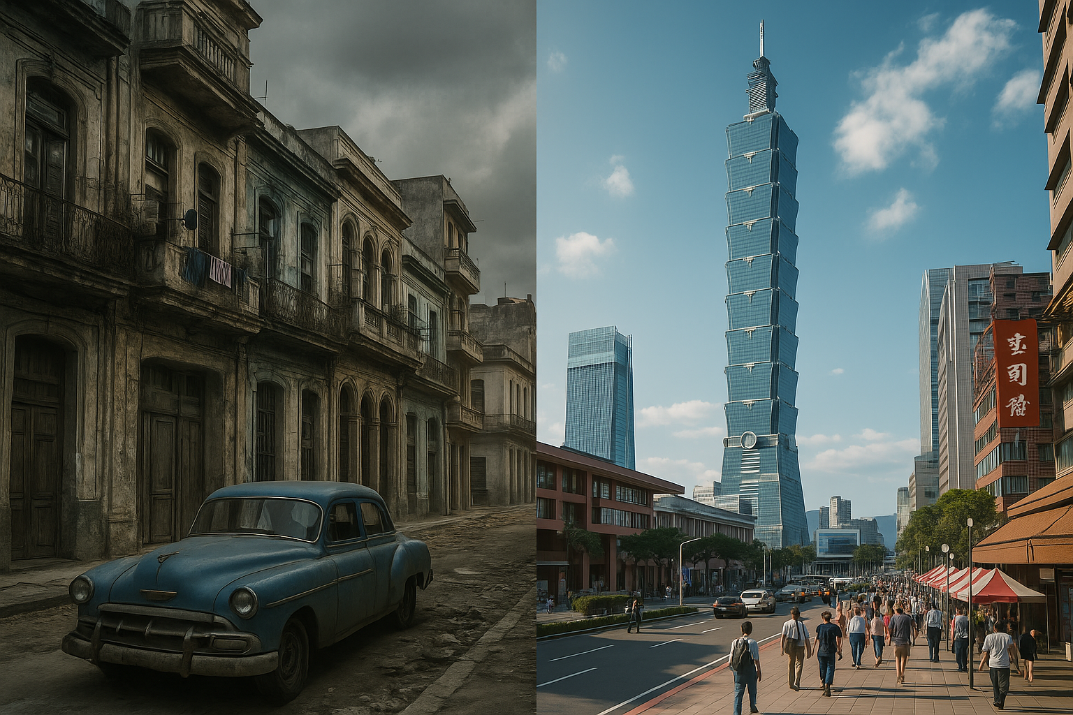 Dos Islas, Dos Caminos: Cuba vs Taiwán